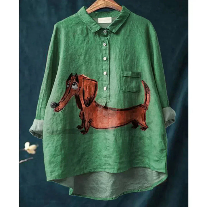 ბიბერი | ტ-შერტი ძაღლის არტით