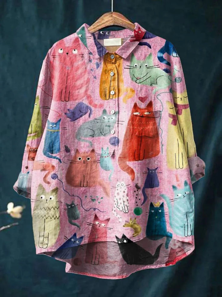 ურულუ | მაისური კატის ხელოვნებით