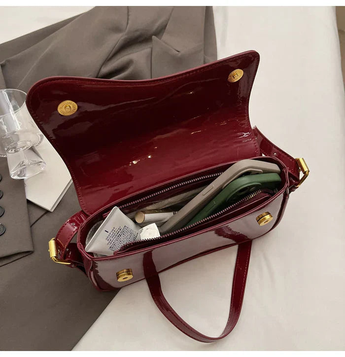 Saddie™ ტყავის ჩანთა