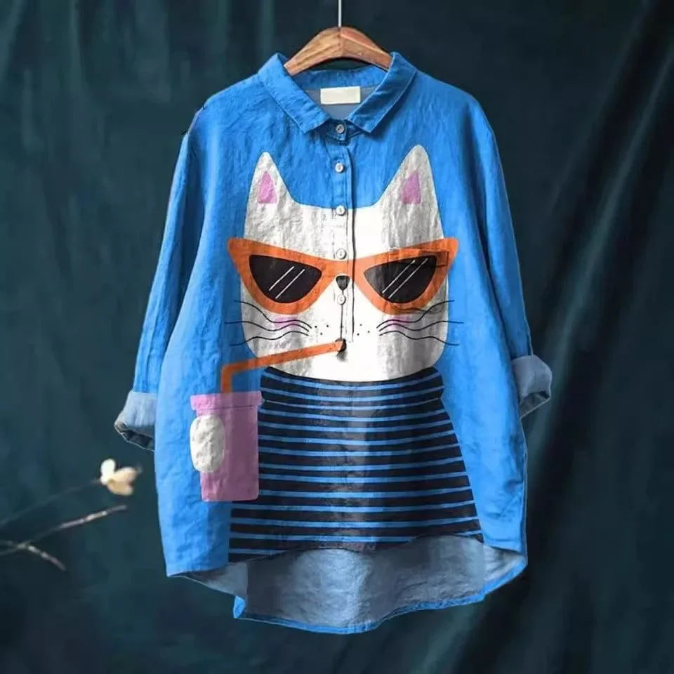 ურულუ | მაისური კატის ხელოვნებით