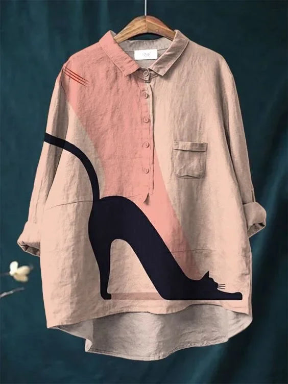 ურულუ | მაისური კატის ხელოვნებით